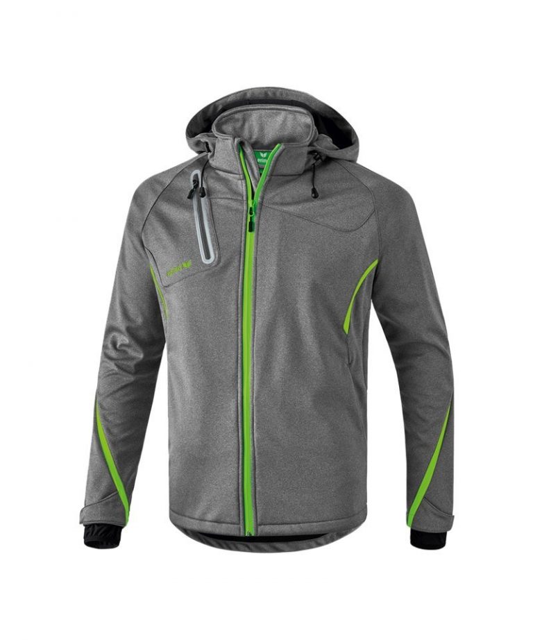 Chaqueta Softshell Unisex Con Cremallera